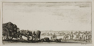 Plate Eight from Drawings of Several Movements by Soldiers by Stefano della Bella