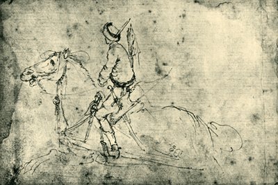 Polish Horseman by Stefano della Bella