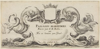 Seascapes: Title Page by Stefano della Bella