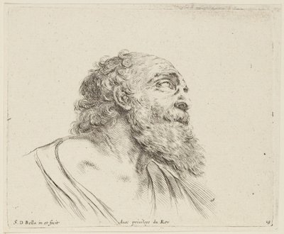 Study (The Principles of Drawing, 19) by Stefano della Bella