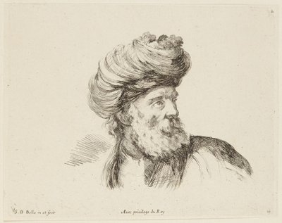 Study (I principii del disegno, 23) by Stefano della Bella