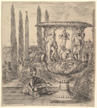 The Medici Vase, 1656 by Stefano della Bella