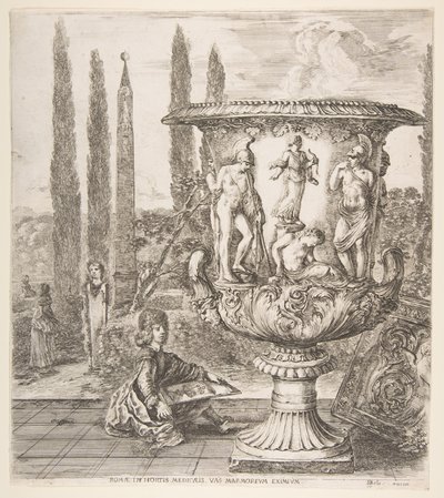 The Medici Vase by Stefano della Bella
