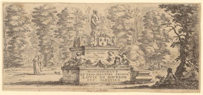 Title with Dedication by Stefano della Bella