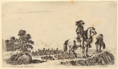 Title Page of the Series "Various Figures and Countries" by Stefano della Bella