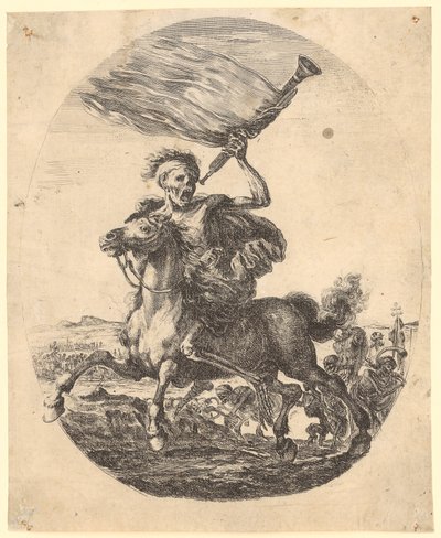 Death on Horseback by Stefano della Bella