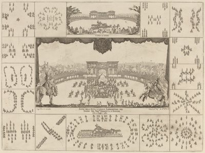 Tournament Executed in Florence for the Marriage of Grand Duke Ferdinand I by Stefano della Bella