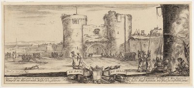 Two Gossiping Women, Sheet 4 from the Series "Various Figures and Countries" by Stefano della Bella