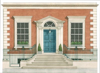 18th-Century British Doorway (Georgian) by Stephen Conlin