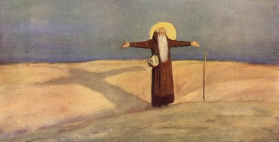 Saint Anthony in the Desert by Stephen Reid