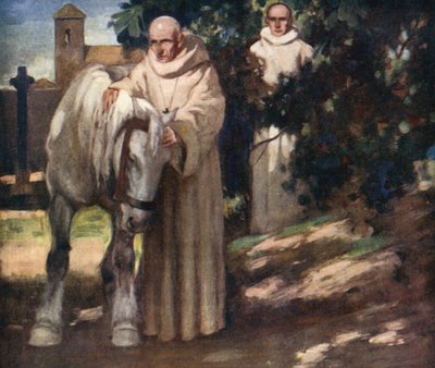 Saint Columba and the White Horse by Stephen Reid