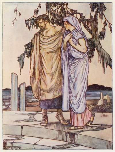 Zeus bade the rain cease and the floods withdraw by Stephen Reid