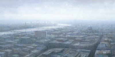 Rainy London Cityscape by Steve Mitchell