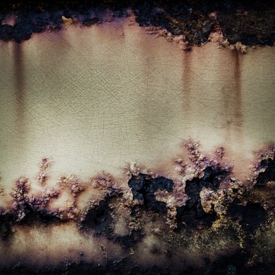 Rusted Metal Abstract by Studio Meikle