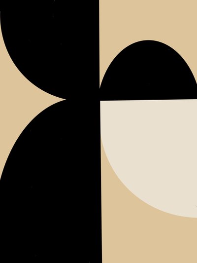 Abstract Geometric Curves by Studio Palette