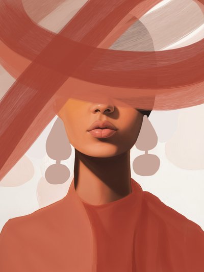 Modern Chic Portrait by Studio Palette