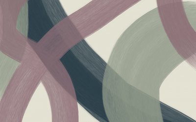 Muted Abstract Curves by Studio Palette