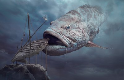 Dreamy Ocean Giant by Sulaiman Almawash