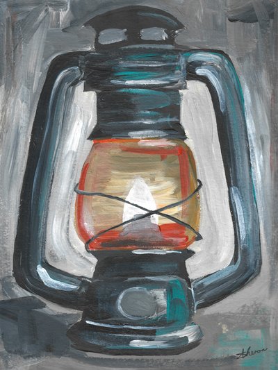 Warm Lantern Light by Sunet Theron