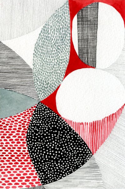 Bold Abstract Shapes by Susan Black
