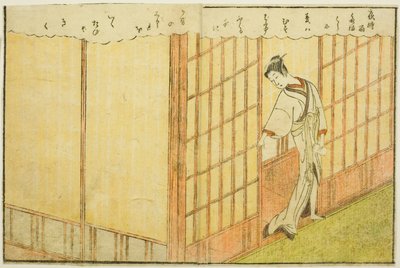 Double-page Illustration from Vol. 1 of "Picture Book of Spring Brocades" by Suzuki Harunobu