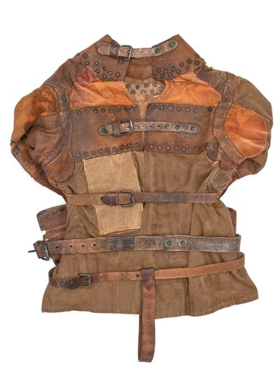 Straitjacket owned by Harry Houdini, c.1915 by Swanfeldt Tent and Awning Co.