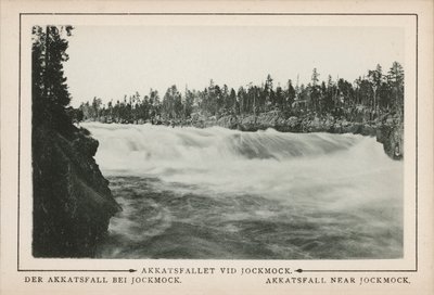 Sweden: Akkatsfall near Jockmock by Swedish Photographer