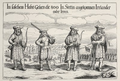 Irish Soldiers in Service of Gustavus Adolphus, 1631 by Swedish School