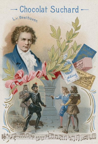 Ludwig van Beethoven by Swiss School