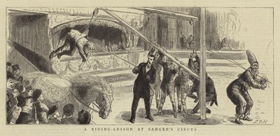 A Riding-Lesson at Sanger