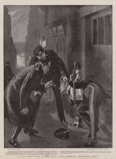 A Way they have in the Navy, going through Promotion Hook by Sydney Prior Hall