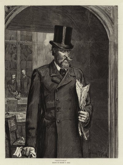 Deposed by Sydney Prior Hall