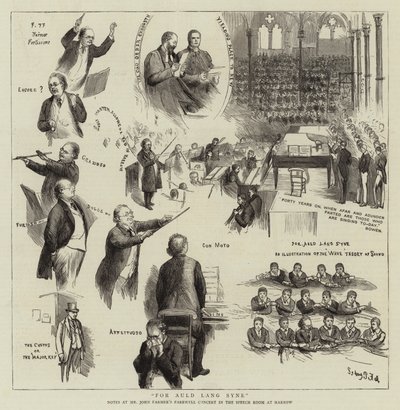 For Auld Lang Syne by Sydney Prior Hall