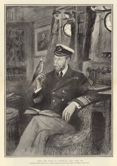 The Duke of Cornwall and York by Sydney Prior Hall