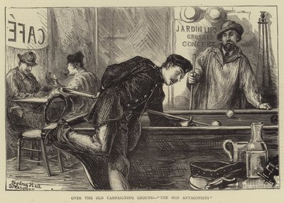 Over the Old Campaigning Ground, The Old Antagonists by Sydney Prior Hall