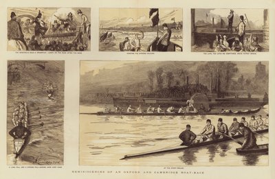 Reminiscences of an Oxford and Cambridge Boat Race by Sydney Prior Hall