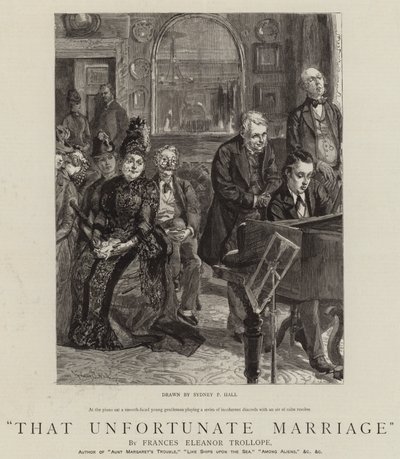 That Unfortunate Marriage by Sydney Prior Hall