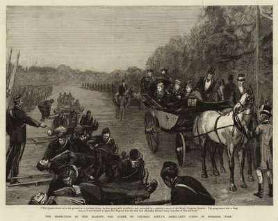 The Inspection by Her Majesty the Queen of Colonel Seely