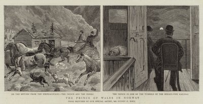 The Prince of Wales in Norway by Sydney Prior Hall