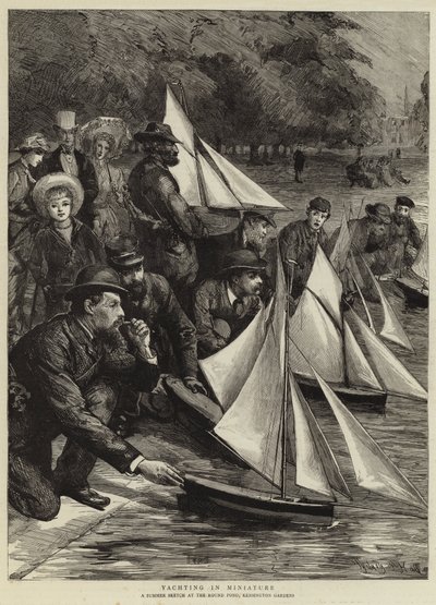 Yachting in Miniature by Sydney Prior Hall