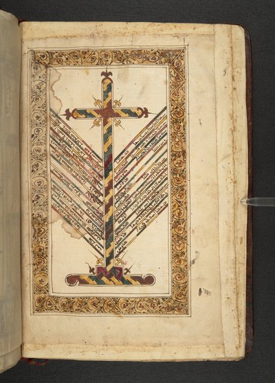 The Cross with a Guide to the Views of the Main Eastern Christian Sects on the Nature of Christ from Minārat al-aqdās by Syrian School