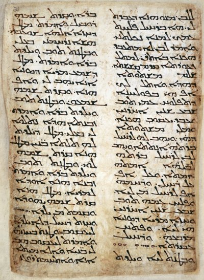 Text page from Pentateuch. (Genesis, Exodus, Numbers, Deuteronomy), 464 by Syrian Syrian