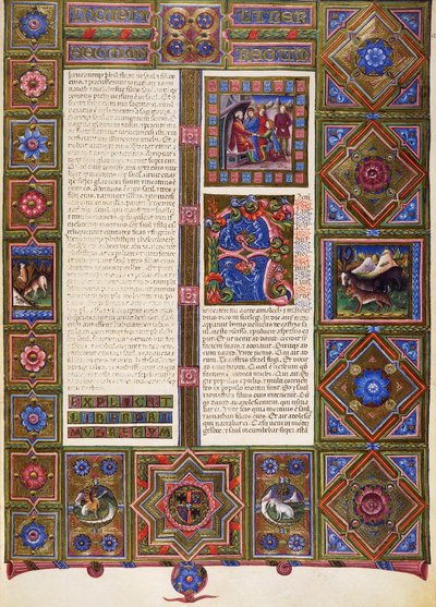 Incipit from Second Book of Samuel, from Volume I of Bible of Borso d