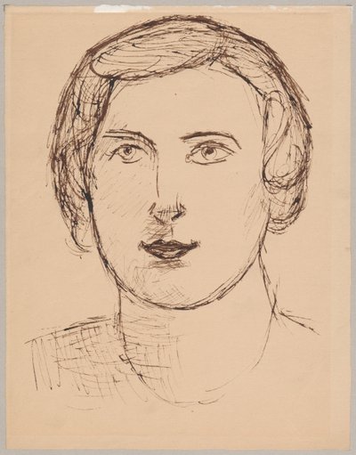 Head of a Woman by Tadeusz Makowski