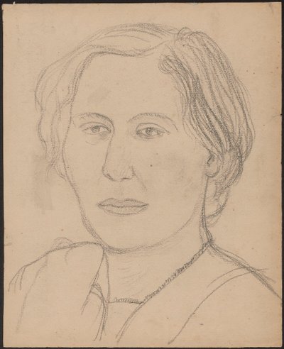 Head of a Woman by Tadeusz Makowski