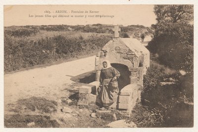 Postcard to Maria Mickiewiczówna by Tadeusz Makowski