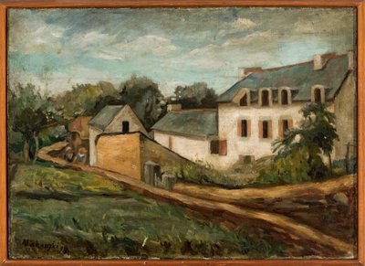 Landscape from Le Pouldu by Tadeusz Makowski
