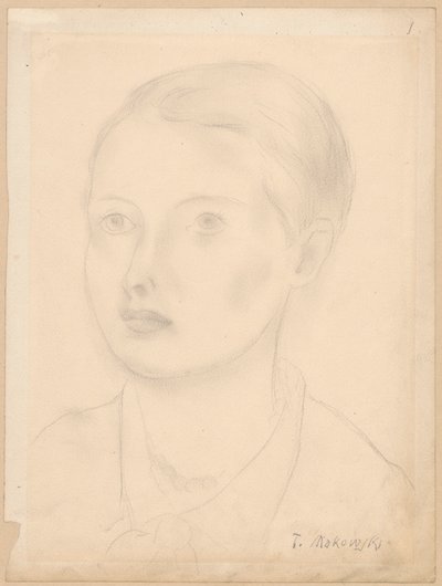 Portrait of a Young Girl by Tadeusz Makowski