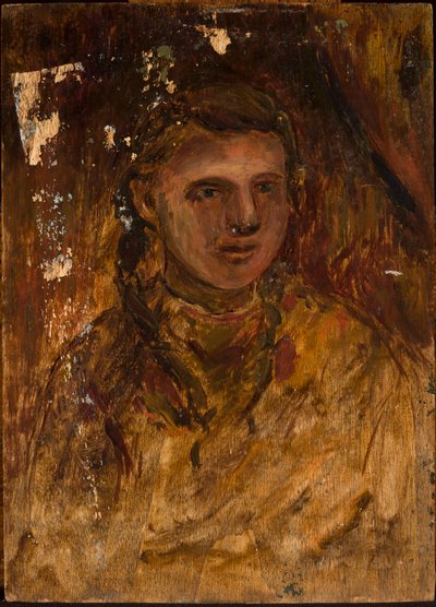 Study of a Girl by Tadeusz Makowski
