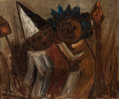 Fat Thursday (Mardi Gras) by Tadeusz Makowski